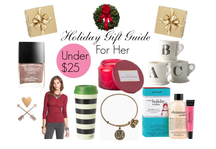 HOLIDAY GIFT GUIDE FOR HER