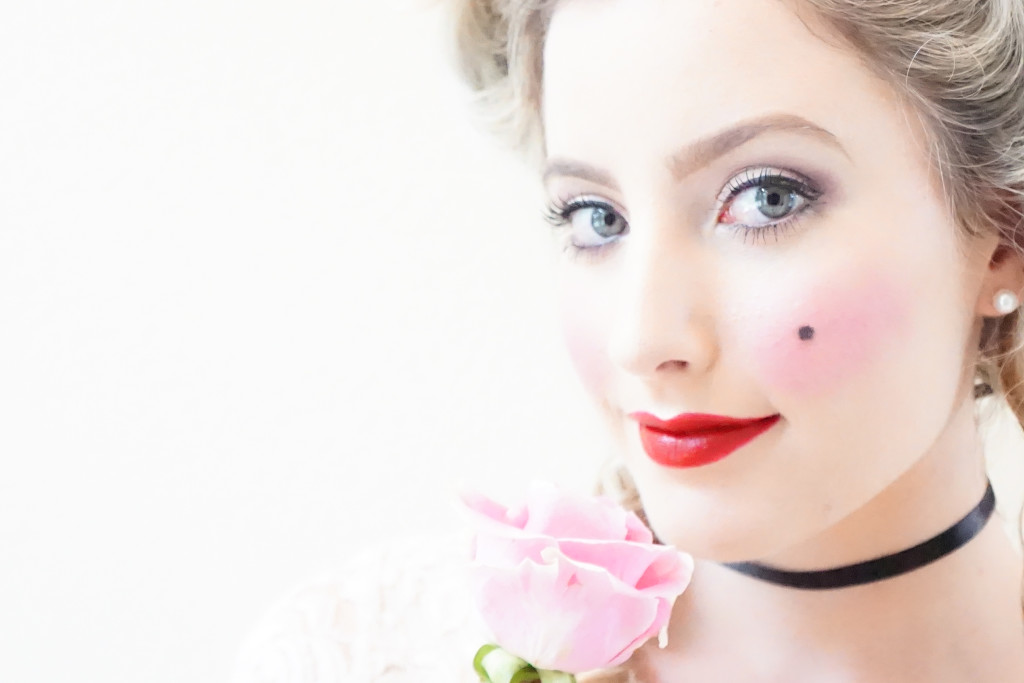 Katelyn Jones A Touch of Pink Blog Lancome Makeup Marie Antoinette Makeup Tutorial