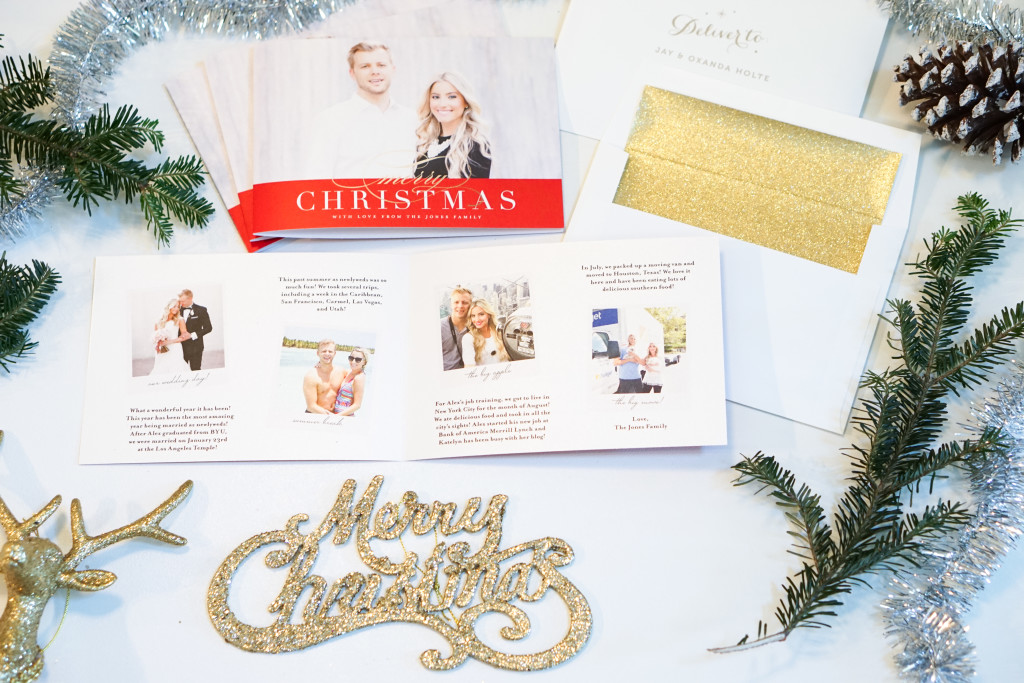 OUR CHRISTMAS CARDS + GIVEAWAY WITH MINTED.COM!!!