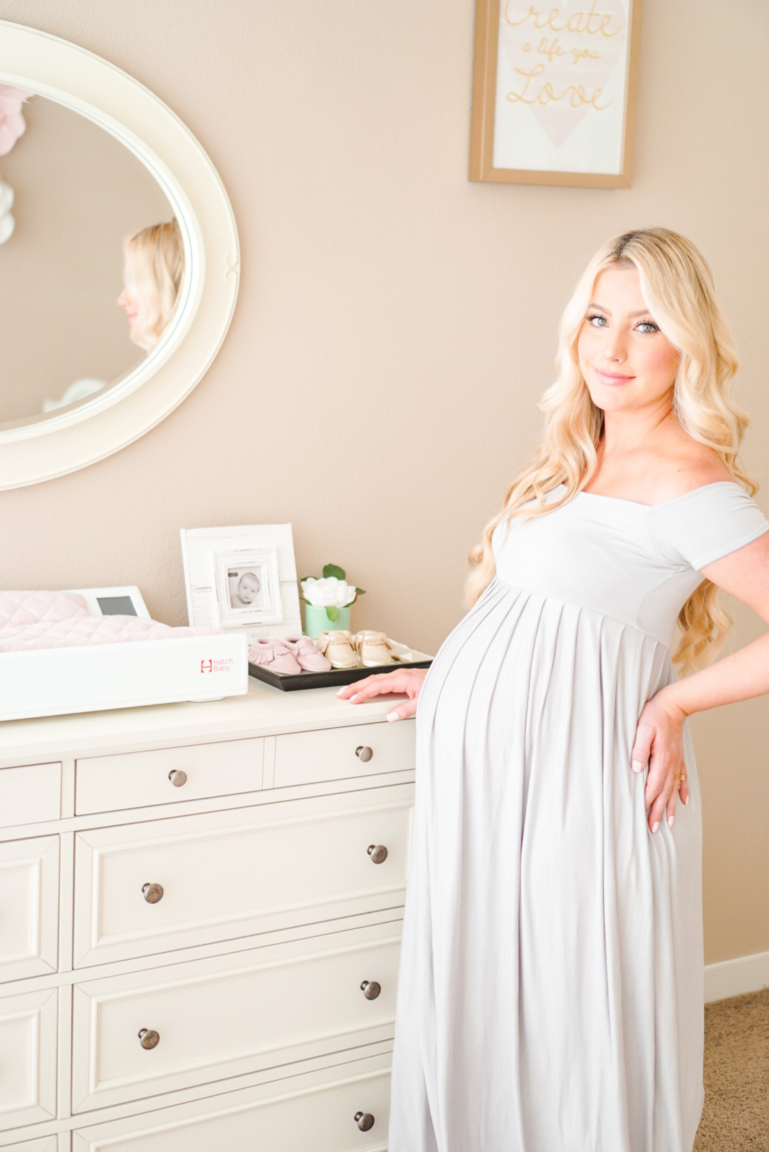 Blogger Katelyn Jones A Touch of Pink Girl Pink Nursery
