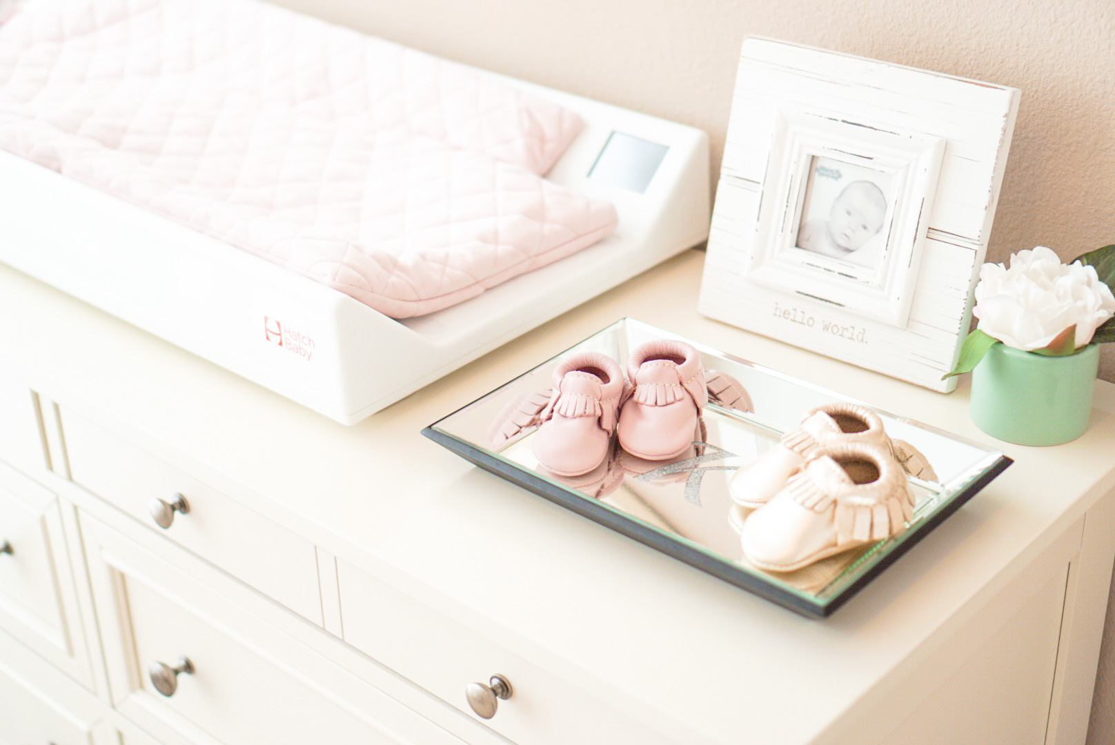 Blogger Katelyn Jones A Touch of Pink Nursery Freshly Picked