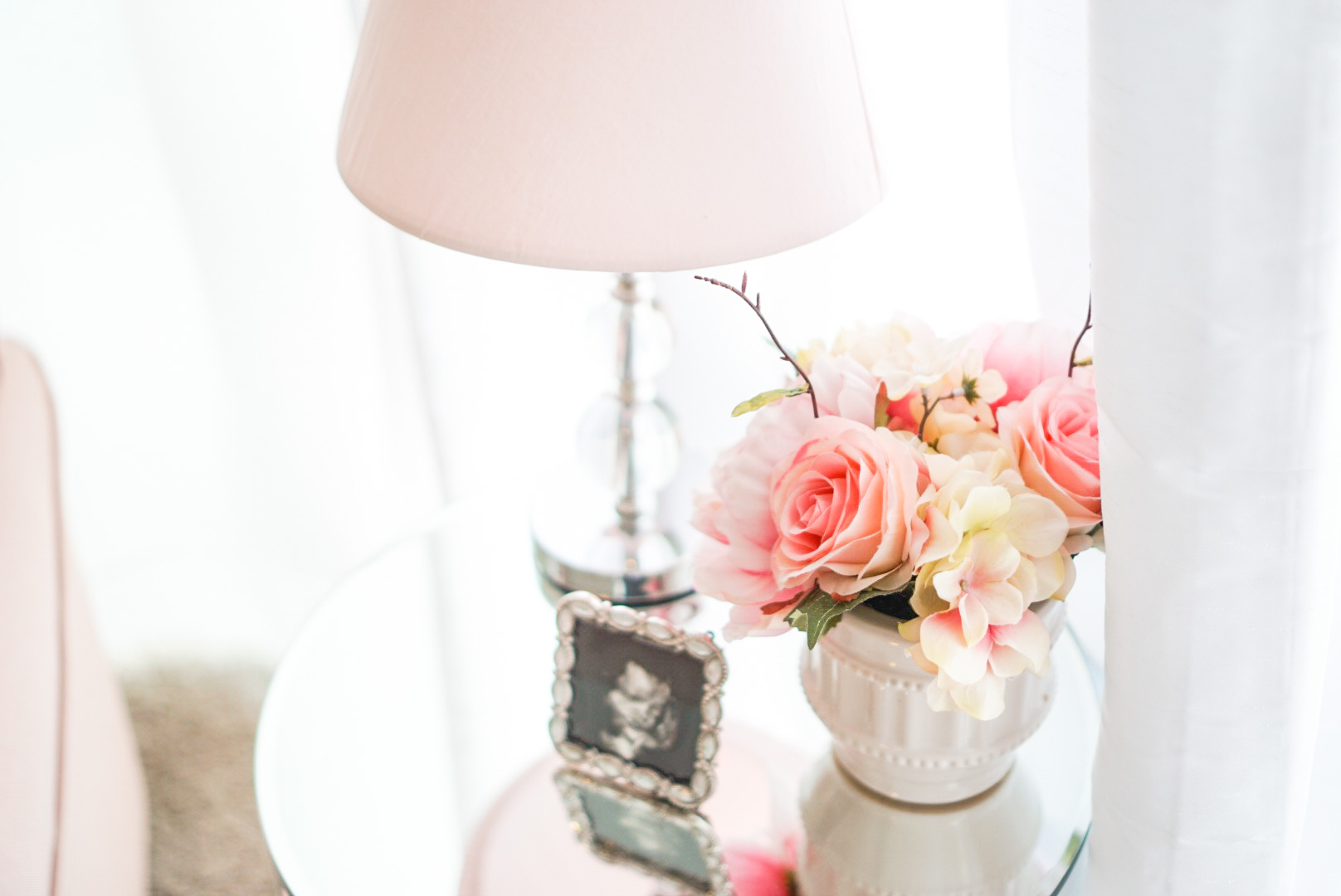 Blogger Katelyn Jones A Touch of Pink Girl Nursery Decor