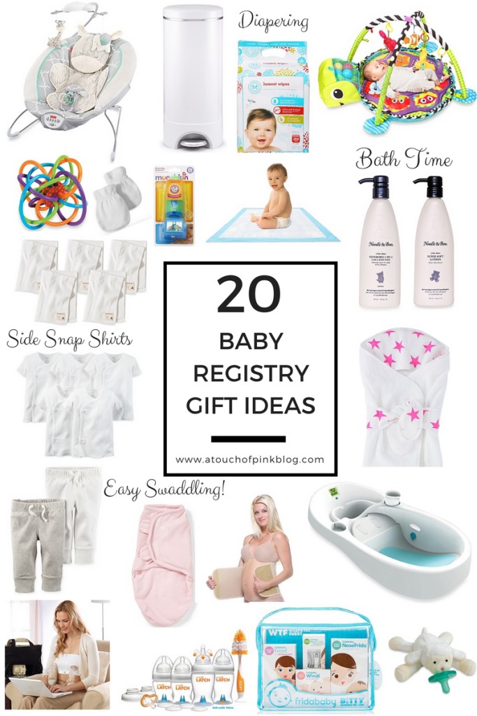 Katelyn Jones Blogger A Touch of Pink Blog Baby Registry Ideas