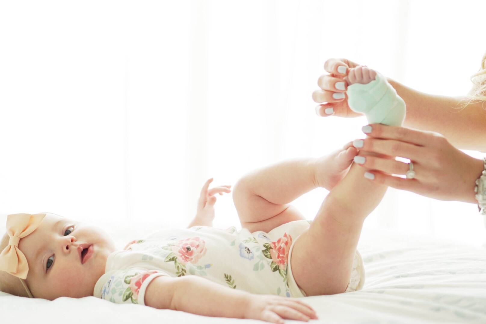 Katelyn Jones A Touch of Pink Owlet Baby Monitor