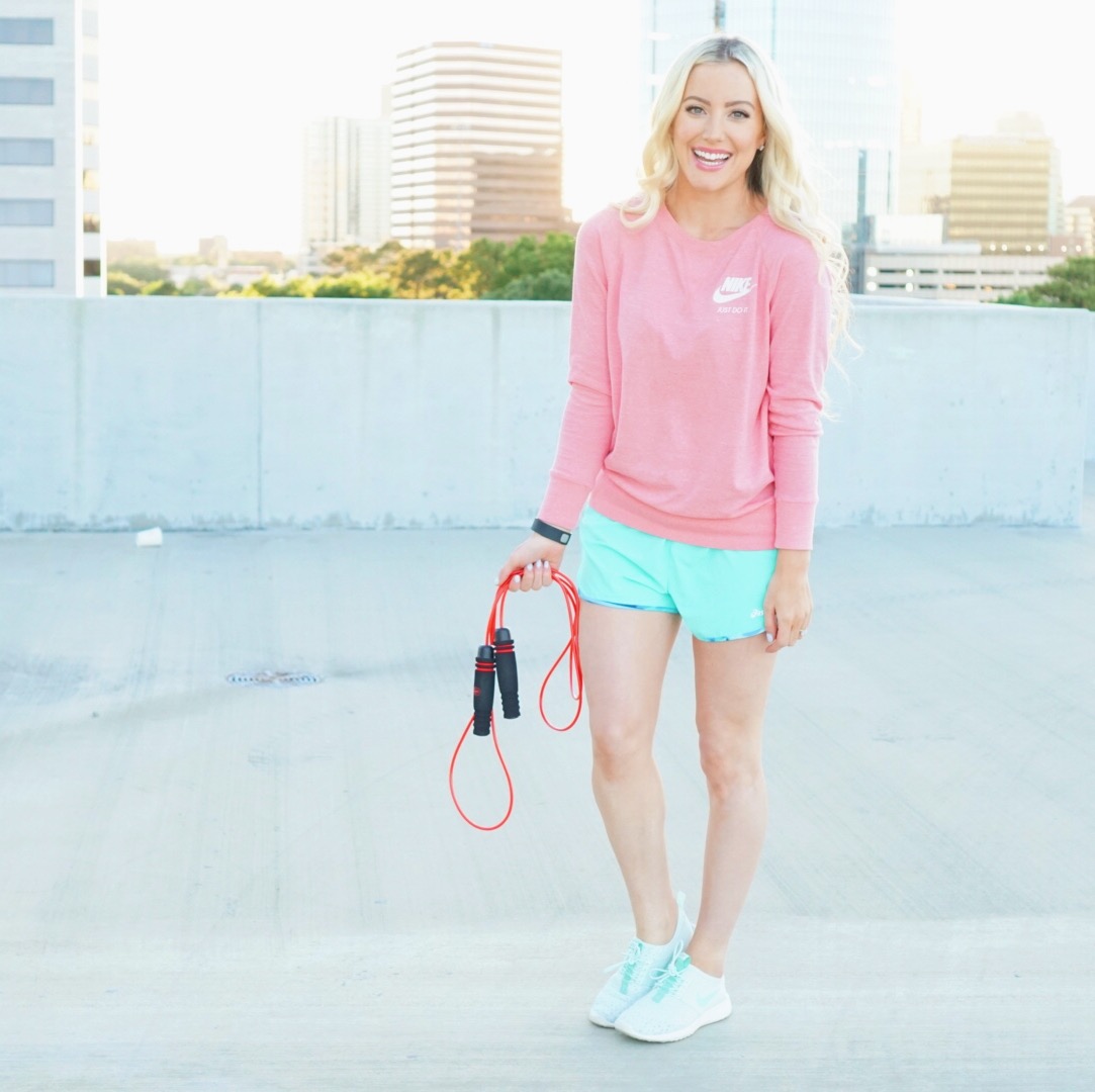 Katelyn Jones A Touch of Pink Blog Epitomie Fitness PowerSkip Jump Rope Amazon