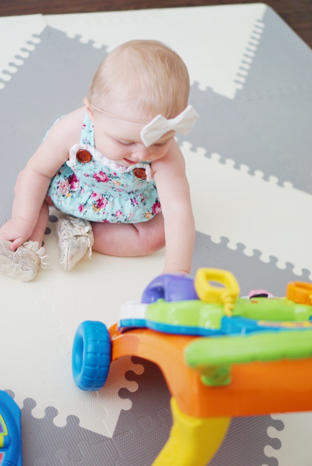 Katelyn Jones A Touch of Pink buybuy BABY Skiphop Playmat