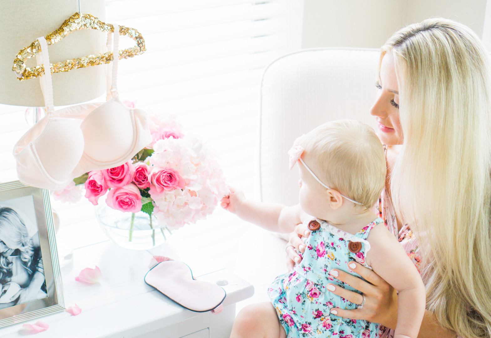 Katelyn Jones A Touch of Pink Blog Third Love Nursing Bra Baby Girl Mommy Daughter Houston Mommy Blogger