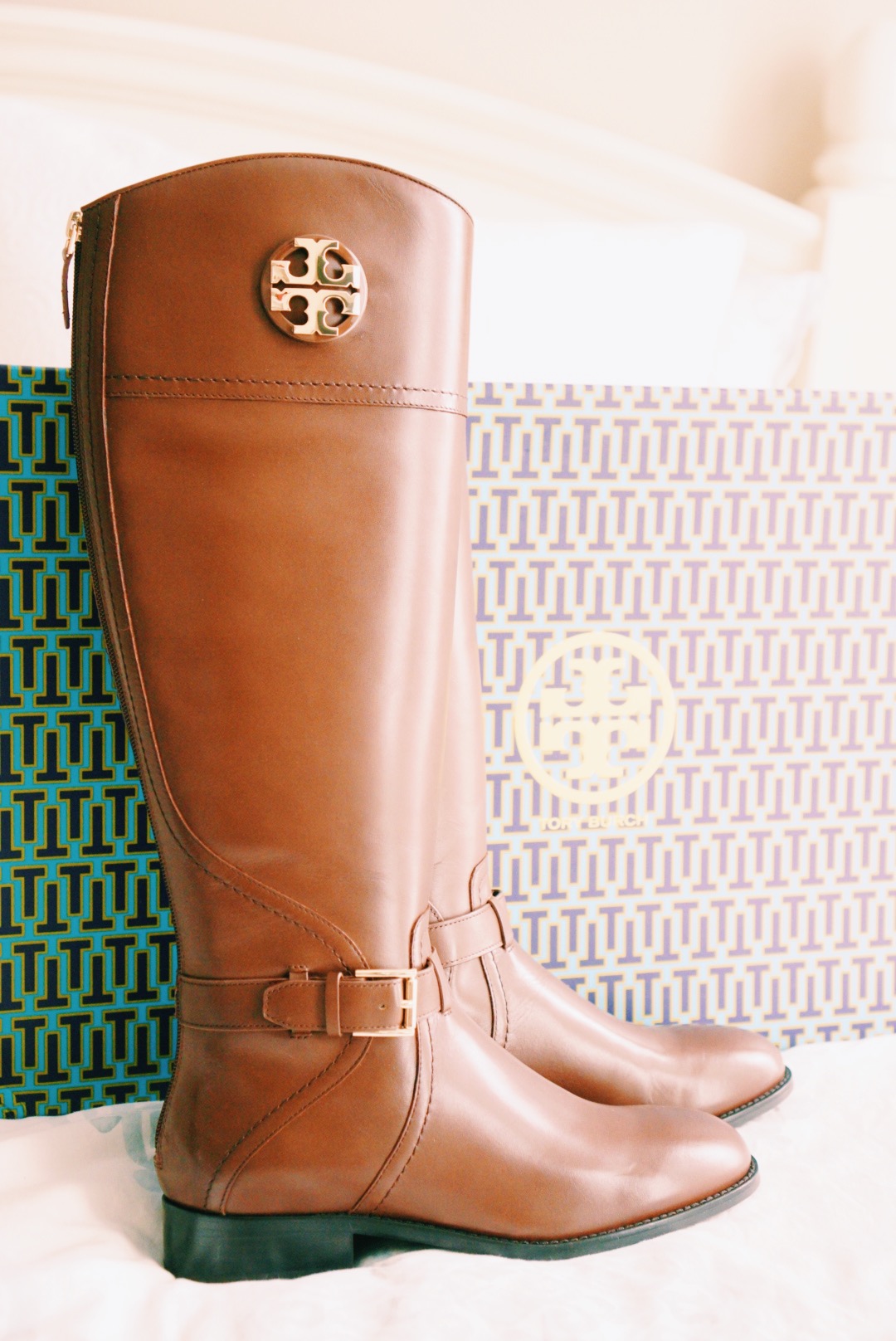 Katelyn Jones A Touch of Pink Blog Nordstrom Anniversary Sale Tory Burch Riding Boots