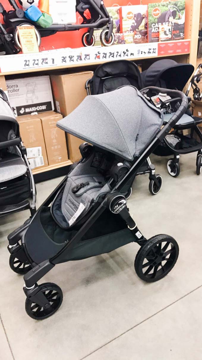 baby jogger city select leather handle