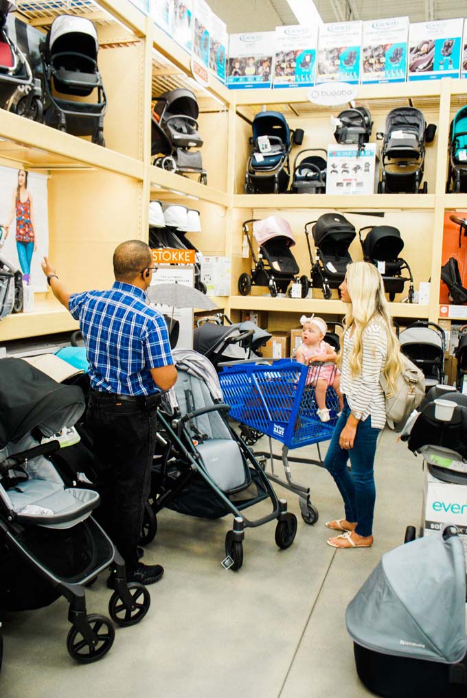 Katelyn Jones A Touch of Pink Blog buybuy BABY Deciding Which Double Stroller to get