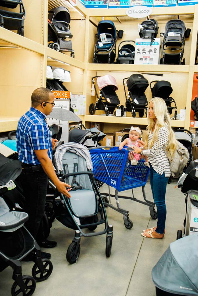 Katelyn Jones A Touch of Pink Blog buybuy BABY Deciding Which Double Stroller to get