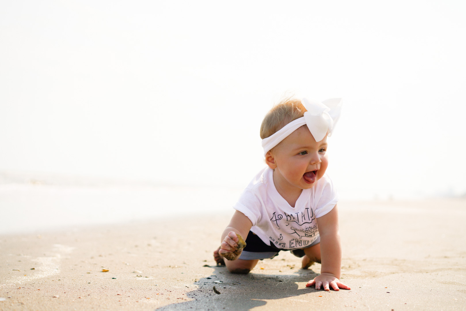 Katelyn Jones A Touch of Pink Blog Munchkin Campaign Orca Killer Whale Sea World Awareness The Whale Sanctuary Cute Baby Girl Beach