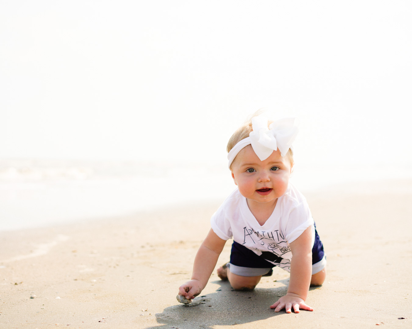 Katelyn Jones A Touch of Pink Blog Munchkin Campaign Orca Whale Sea World The Whale Sanctuary Cute Baby Girl Beach