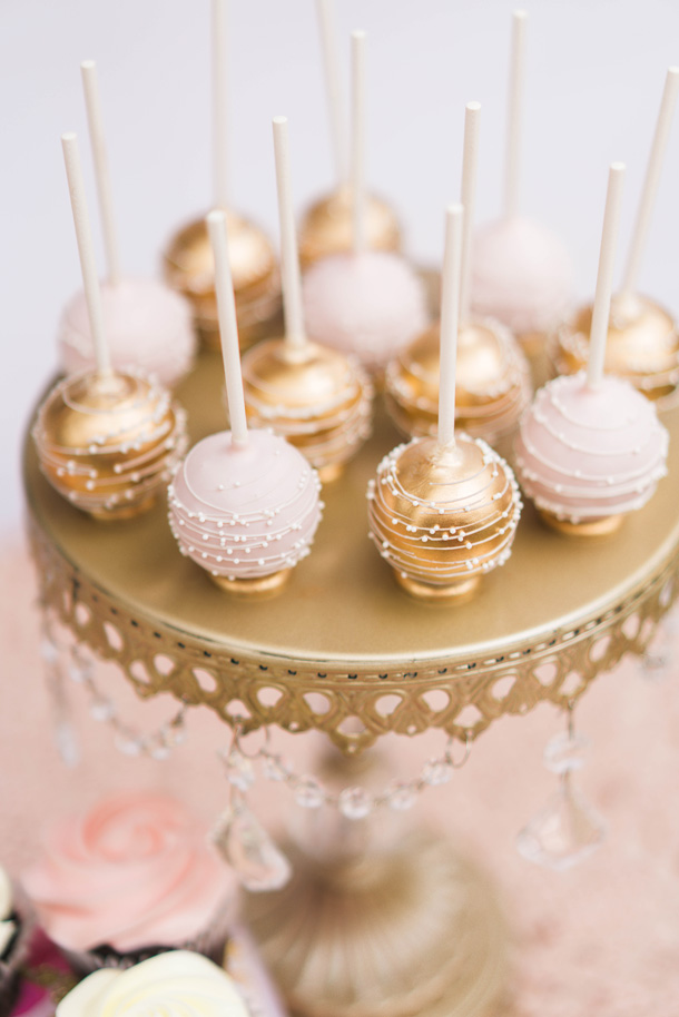 Katelyn Jones A Touch of Pink Baby Girl Birthday Desserts Cake Pops