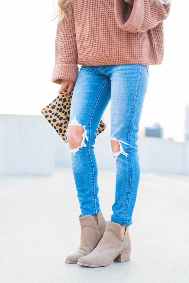 Katelyn Jones A Touch of Pink Blog Evereve Levi's 721 High Rise Skinny Jeans
