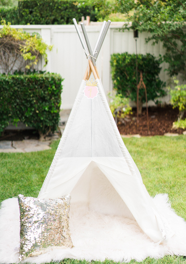 Katelyn Jones A Touch of Pink Land of Nod Teepee