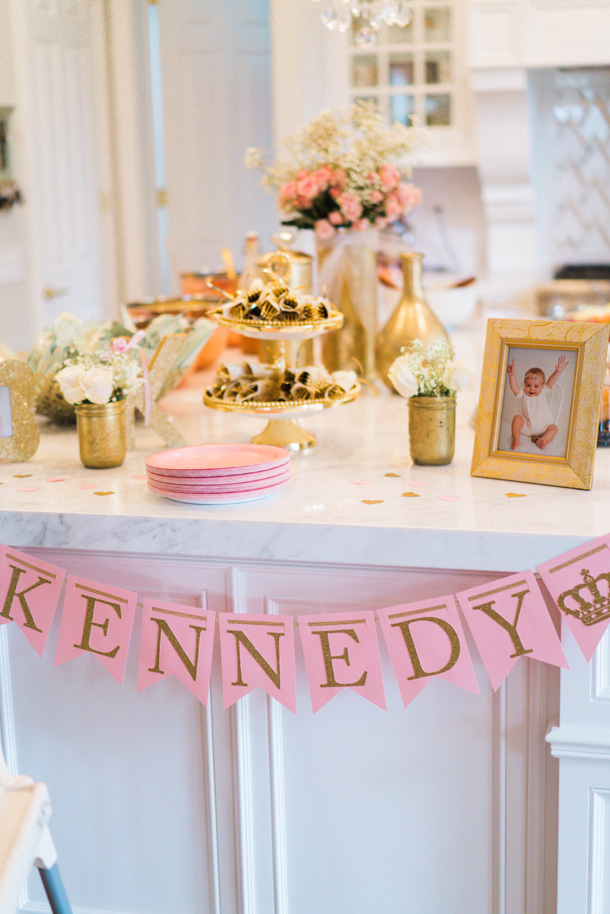 Katelyn Jones A Touch of Pink Refreshments White Kitchen