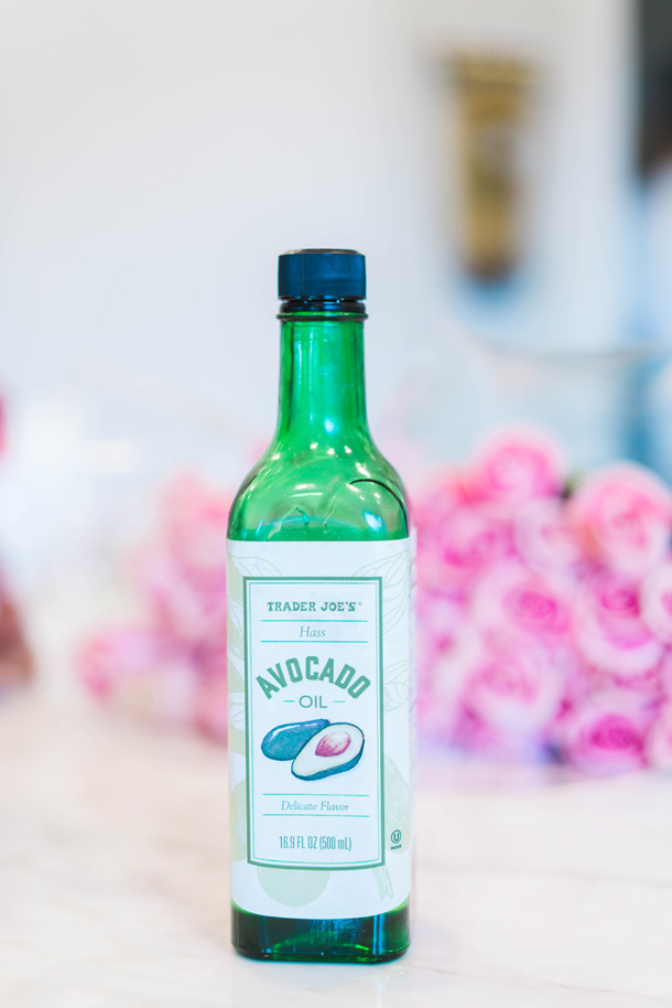 Katelyn Jones A Touch of Pink Blog Trader Joe's Grocery Haul Favorites avocado oil