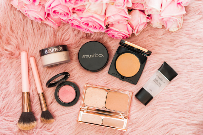 Katelyn Jones A Touch of Pink Blog Nordstrom Makeup Charlotte Tilbury Smashbox Halo Powder