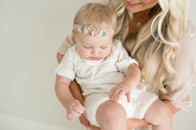 Lifestyle blogger Katelyn Jones of A Touch Of Pink shares advice for baby with a cold