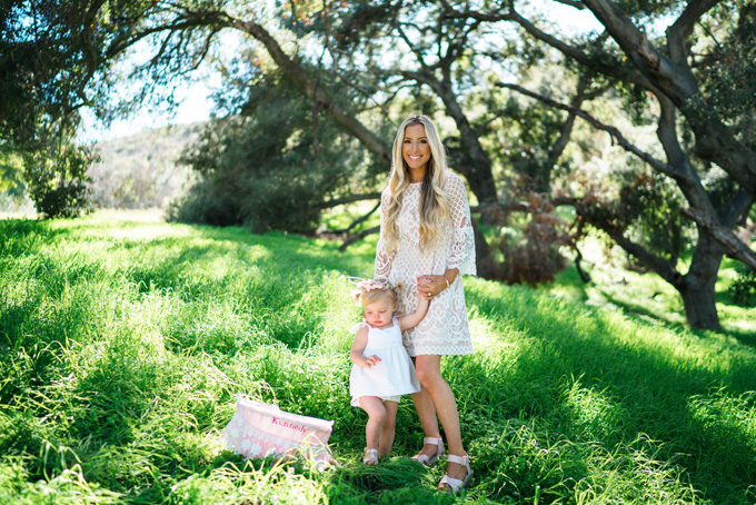 Lifestyle Blogger Katelyn Jones of A Touch of Pink Blog shares her Easter Family Photos