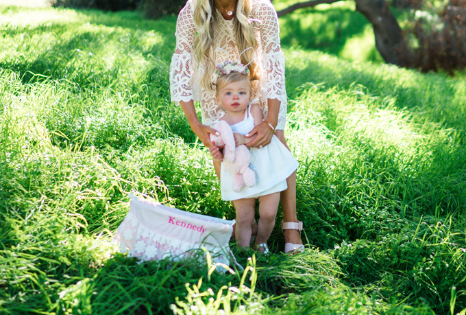 Lifestyle Blogger Katelyn Jones of A Touch of Pink Blog shares her Easter Family Photos