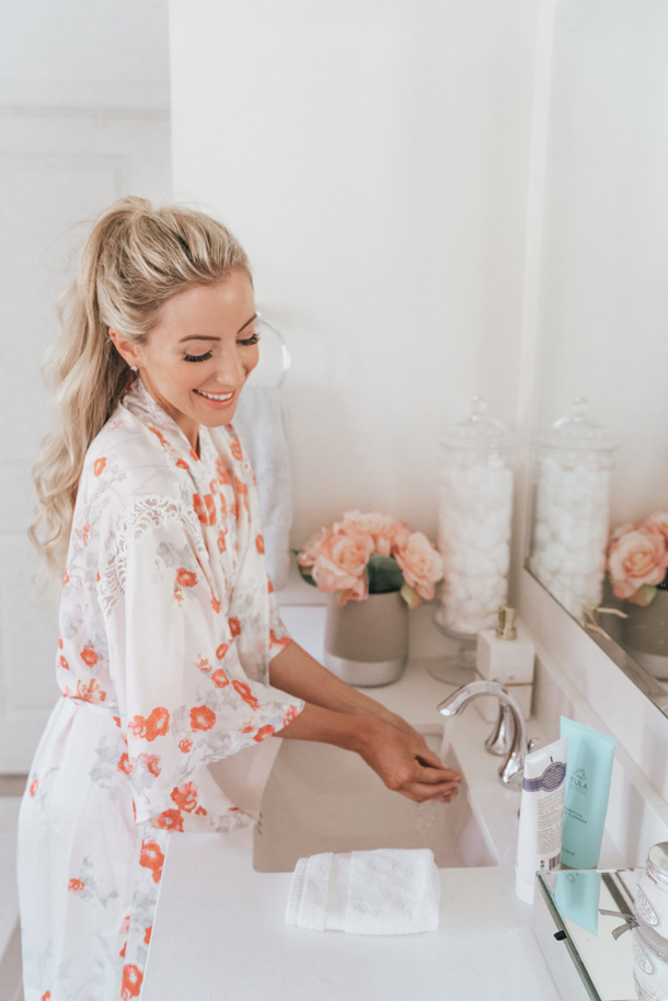 Lifestyle Blogger Katelyn Jones of A Touch of Pink Blog shares all her favorite beauty products from Nordstrom