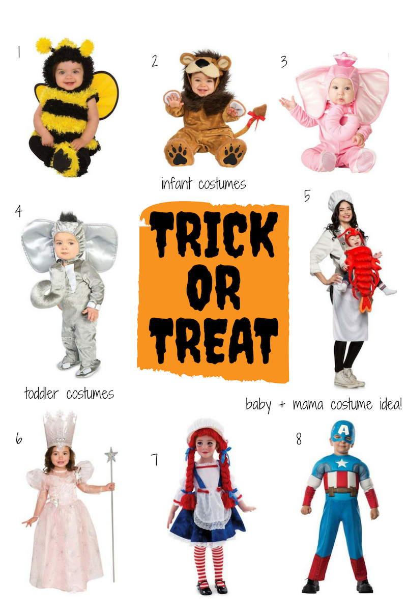 Katelyn Jones of A Touch of Pink Blog shares her Halloween costume picks from buybuyBABY