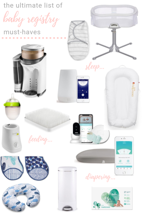 The Ultimate List of Baby Registry Must-Haves!