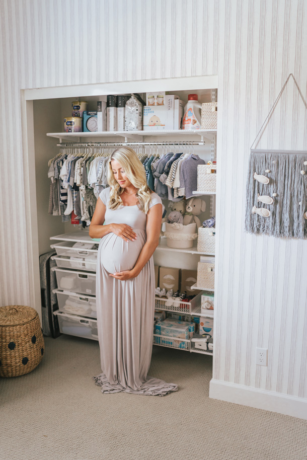 Nursery Closet - Organization Tips and Tricks