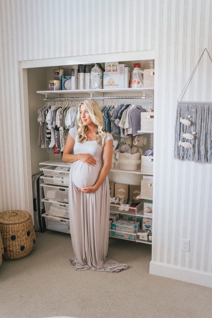 nursery in a closet